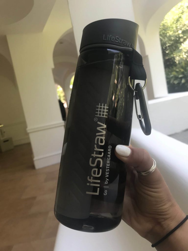 lifestraw water bottle travel